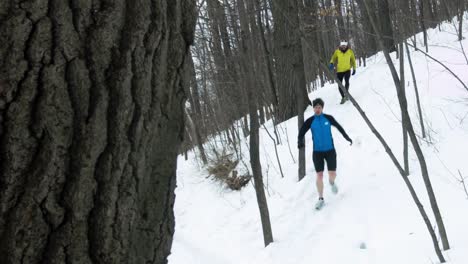 Trail-Läufer-training-in-der-Stadt