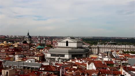 Madrid,-Spanien.---Panorama-der-Stadt