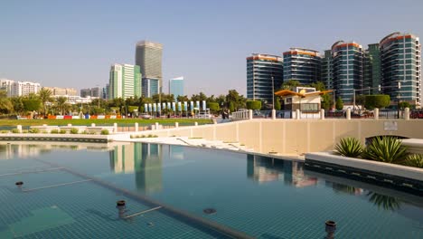 Lapso-de-tiempo-de-la-fuente-de-abu-dhabi