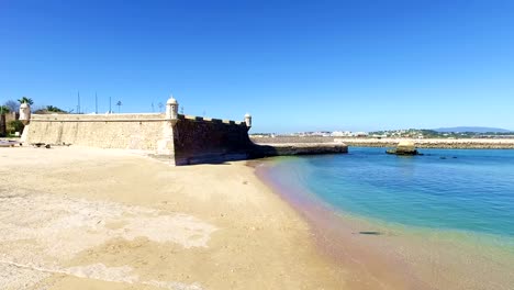 Forte-Da-Bandeira-in-Lagos,-Portugal