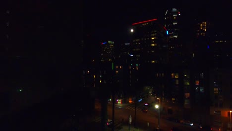 Super-Moon-Over-Downtown-Los-Angeles-Skyline-at-Night