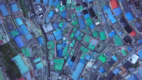 Aerial-view-Gamcheon-Culture-Village-in-Busan-South-Korea