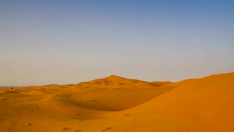 Wüste-Sanddünen-Sonnenuntergang-Pfanne-timelapse