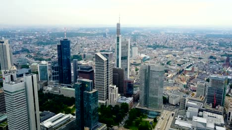 aerial-view-of-business-area-in-Frankfurt-city-with-skyscrapers