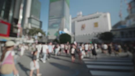 Soft-Focus---People-walking-at-the-scramble-intersection-(Double-speed)