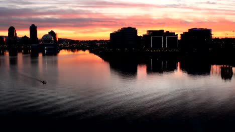 Vancouver-Sunrise-falso-Creek-de-ejercicios