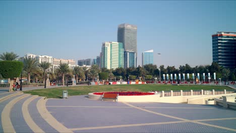 abu-dhabi-a-la-bahía,-lapso-de-tiempo