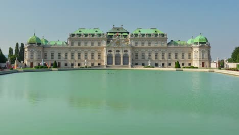 Belvedere-Palast-in-Wien,-Österreich