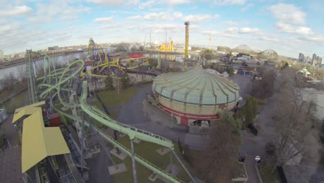 Aerial-View-of-Abandoned-Amusement-Park