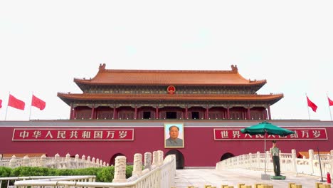 Tiananmen-building-is-a-symbol-of-the-People's-Republic-of-China