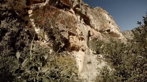 Adamkayalar-Turkey-famous-landmark-for-rock-carved-figures-Mersin-province