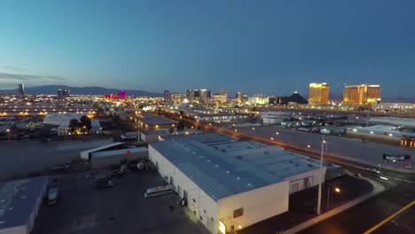 Las-Vegas-Strip-aéreas-atardecer