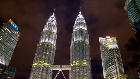 Kuala-Lumpur-City-Centre-zoom-in-rotation-Timelapse