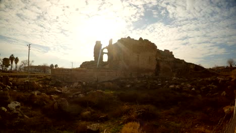 destroyed-ancient-building-on-the-border-of-Syria-and-Turkey