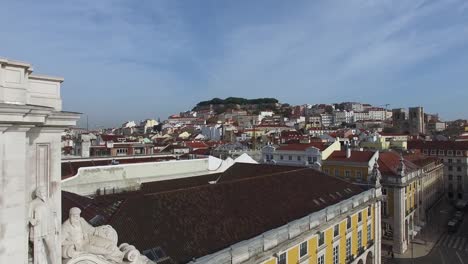 Aerial-View-of-Lisbon,-Portugal