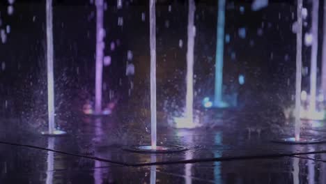 Fountain-Illumination-and-Water-Blow-in-Slow-Motion