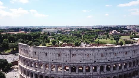 Rome,-Italy.-Aerial-view-on-the-Coliseum