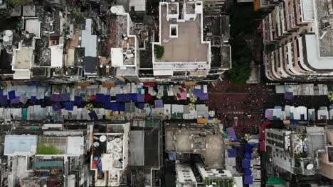 old-street-in-hong-knog-aerial-view,-sham-shun-po