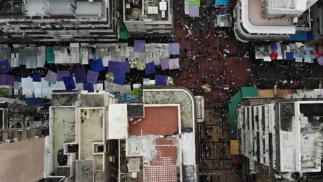 old-street-in-hong-knog-aerial-view,-sham-shun-po