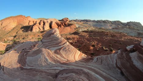 Fire-Wave-in-Valley-of-Fire-State-Park