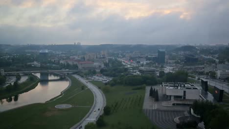 night-city,-Vilnius-Lithuania