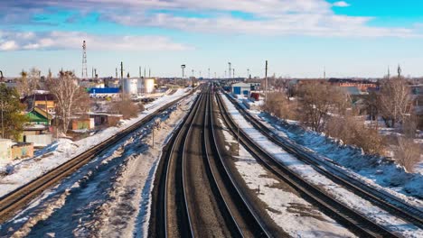 train-moves-along-the-railway