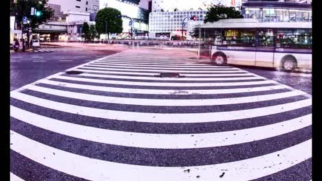 Tokyo,-Japan.-Nighttime-Timelapse-of-people-walking-the-Shibuya-crossing-during-the-night