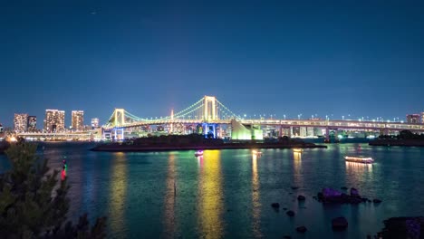 Puente-Arcoiris-Al-Anochecer