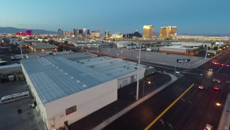 Las-Vegas-Strip-aéreas-atardecer