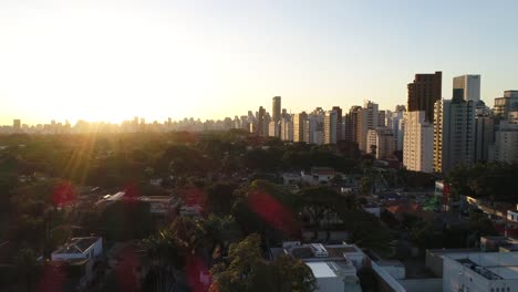 Aerial-View-of-Sao-Paulo-city,-Brazil