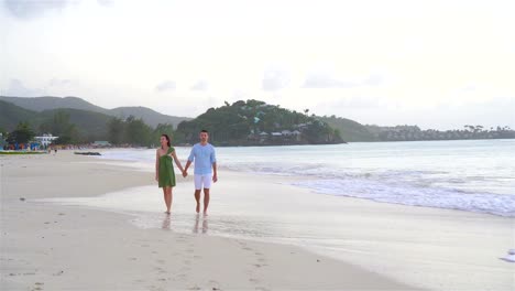 Young-couple-on-tropical-beach