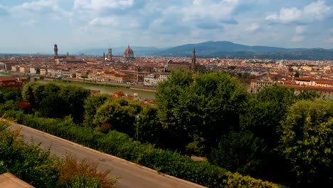 Florence-Old-Town,-Tuscany,-Italy