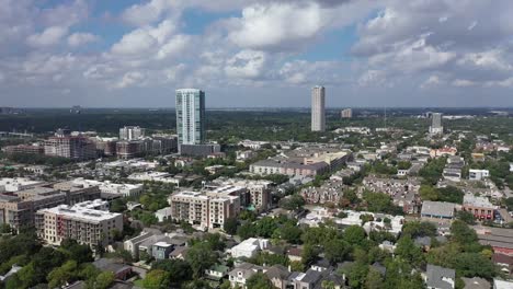 Aerial-of-Houston,-Texas