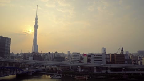 Beautiful-architecture-building-with-tokyo-sky-tree-and-city-life-in-Tokyo-Japan