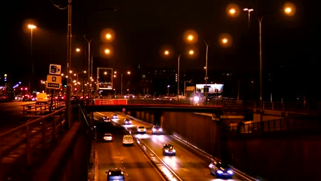 Night-time-UK-traffic-junction.