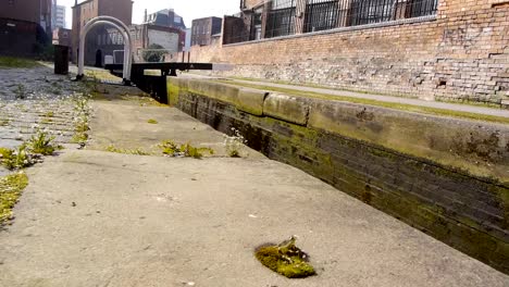 Canal-Lock-Tracking-Shot