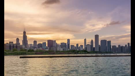 Die-Skyline-von-Chicago