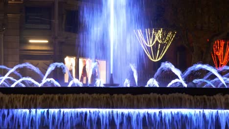 night-light-colored-fountain-4k-spain-barcelona