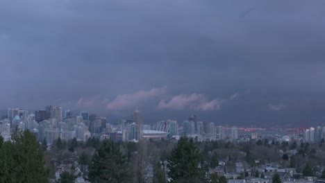 Paisaje-urbano-de-Vancouver-4-K-Timelapse-amanecer