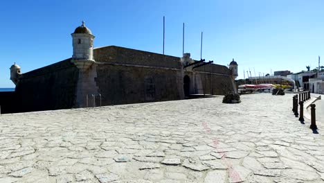 Medieval-Fortaleza-da-Ponta-da-Bandeira-at-Lagos