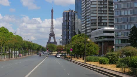 Eiffelturm-in-Paris,-Frankreich