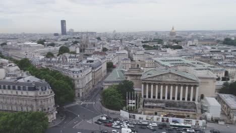 Aerial-view-of-Paris-with-Seine-river