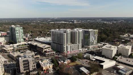 Aerial-of-Buckhead,-Atlanta,-Georgia