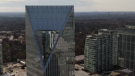 Aerial-of-Buckhead,-Atlanta,-Georgia