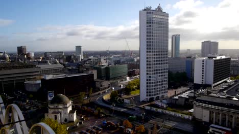 Horizonte-de-centro-de-la-ciudad-de-Birmingham.