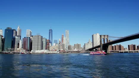 Timelapse-von-Manhattan-und-Brooklyn-Bridge