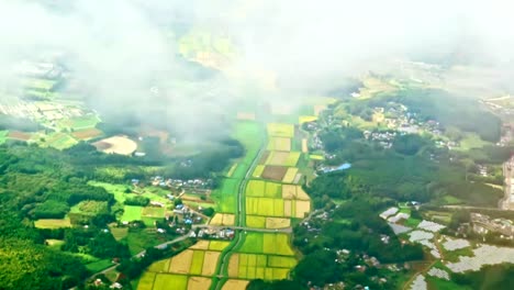 Aerial-view-of-Tokyo-on-the-plane