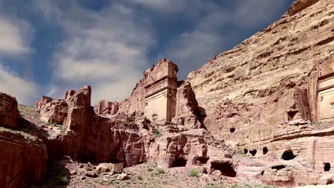 Petra,-Jordan,-Middle-East----it-is-a-symbol-of-Jordan,-as-well-as-Jordan's-most-visited-tourist-attraction.