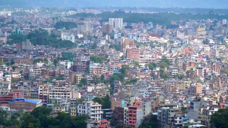 Blick-auf-Kathmandu-vom-Hügel