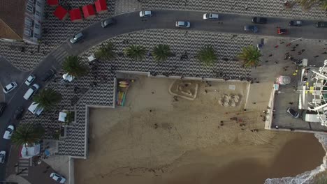 Aerial-View-of-Cascais,-Portugal